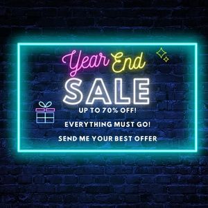 END OF THE YEAR SALE!